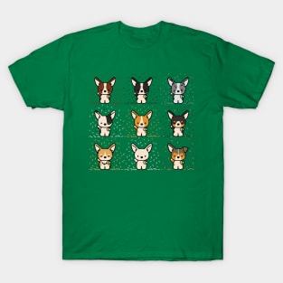 The Stumpy Brigade - Pembroke And Cardigan Corgis T-Shirt